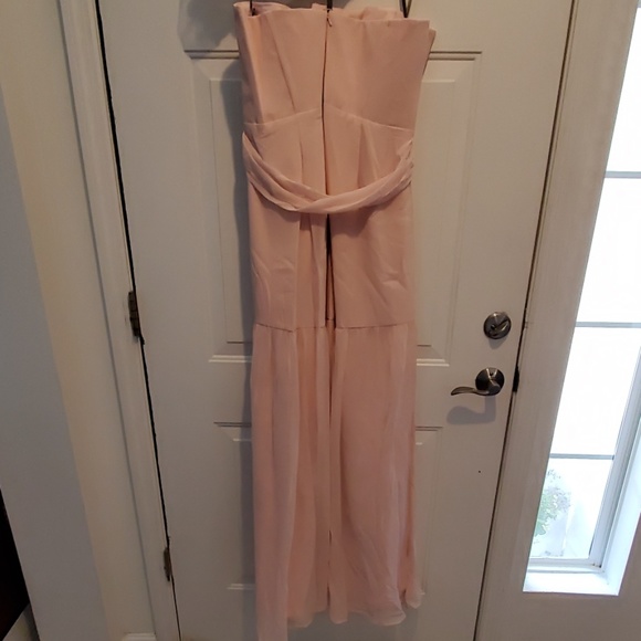 Vera Wang White Collection Full length Dress Blush - Picture 5 of 8
